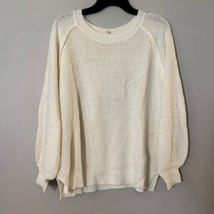 BiBi Cream Women's Crew Neck Sweater